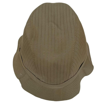 Vintage 80s Burberry Khaki Green Nova Check Cotton Bucket Hat