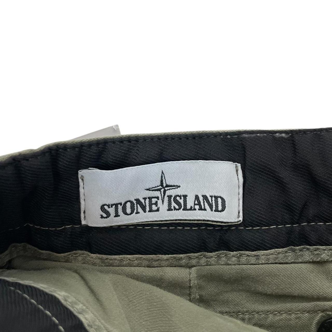 Stone Island AW 2019 Green Skinny Fit Cargo Trousers