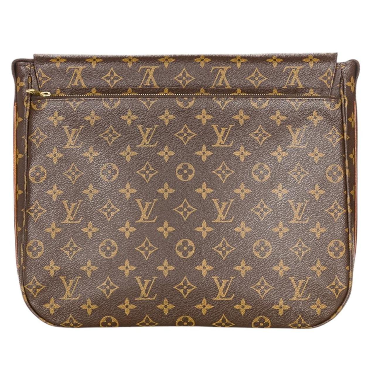 Louis Vuitton LV Monogram Brown Canvas Beaubourg Messenger Bag