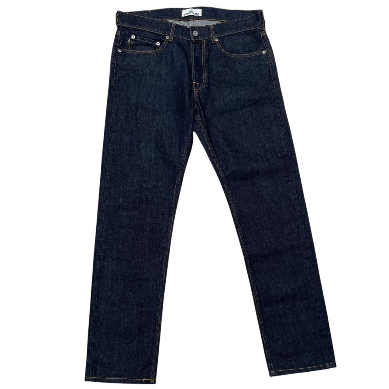 Stone Island AW 2015 Navy Blue Slim Fit Denim Jeans