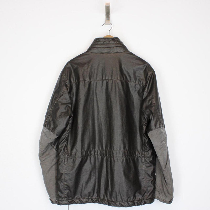 CP Company Khaki Green Nyber Quilted Field Jacket