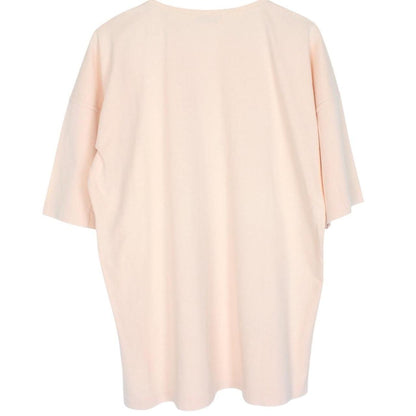 Vintage 80s Stone Island Marina Peach Orange Short Sleeve Logo Print T-Shirt