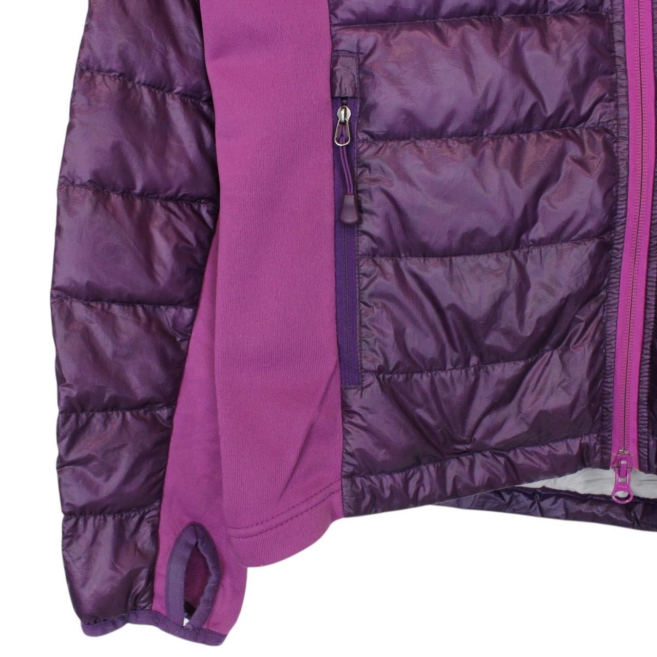 Canada Goose Purple Hybridge Lite Full Zip Hooded Down Jacket