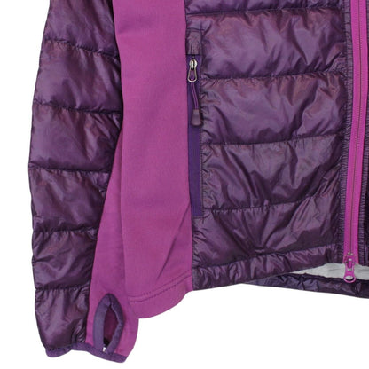 Canada Goose Purple Hybridge Lite Full Zip Hooded Down Jacket