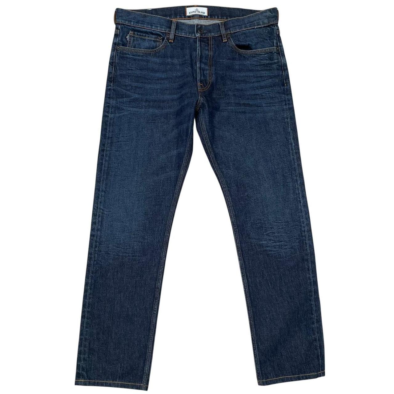 Stone Island SS 2016 Navy Blue Slim Fit Denim Jeans