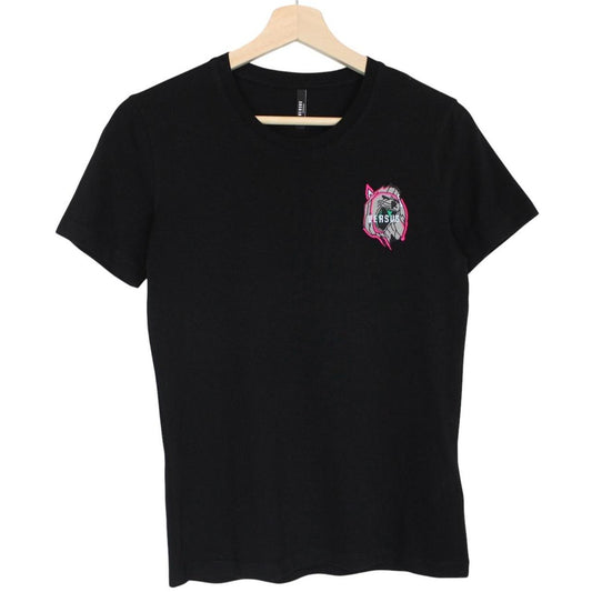 Versus Versace Black Short Sleeve Cotton T-Shirt