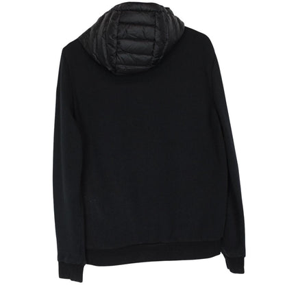 Moncler Black Full Zip Down Maglia Cardigan Jacket