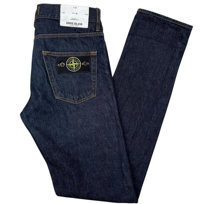 Stone Island SS 2016 Navy Blue Slim Fit Denim Jeans