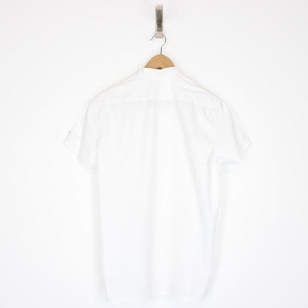 Stone Island SS 2005 White Short Sleeve Cotton Shirt