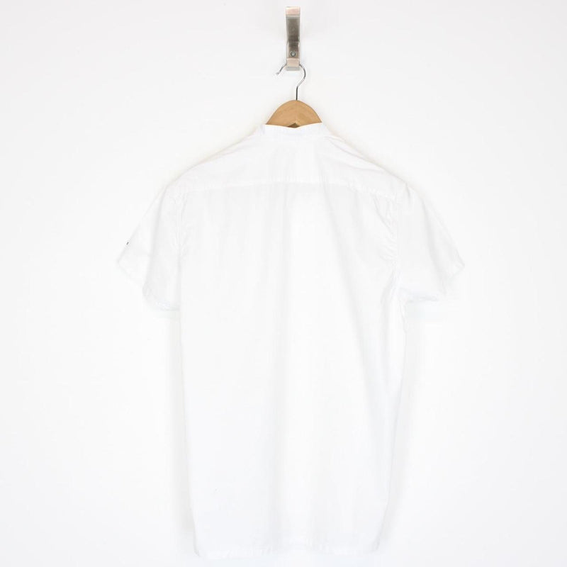 Stone Island SS 2005 White Short Sleeve Cotton Shirt
