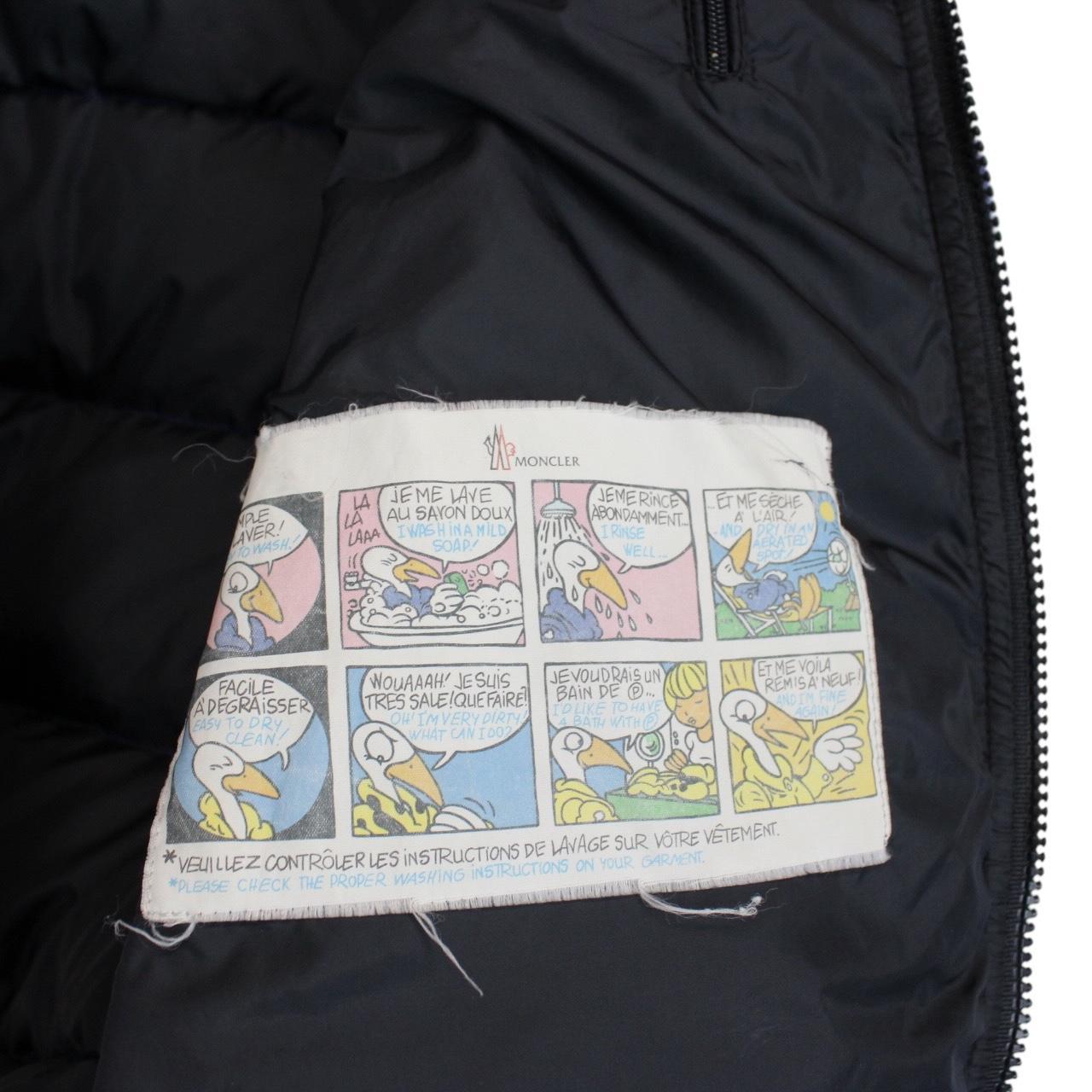 Moncler Thomas Blue Full Zip Hooded Down Jacket