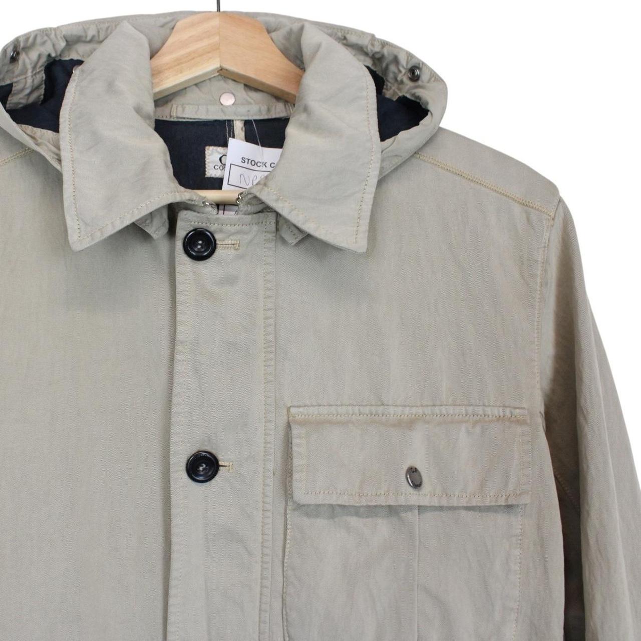 CP Company SS 2009 Mille Miglia Beige Cotton/Nylon Goggle Jacket
