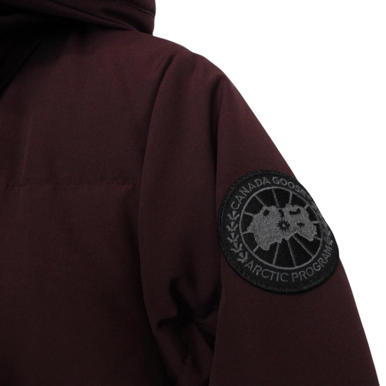 Canada Goose Burgundy Mystique Parka Down Coat