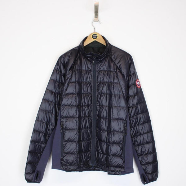 Canada Goose Navy Blue Hybridge Lite Full Zip Down Jacket