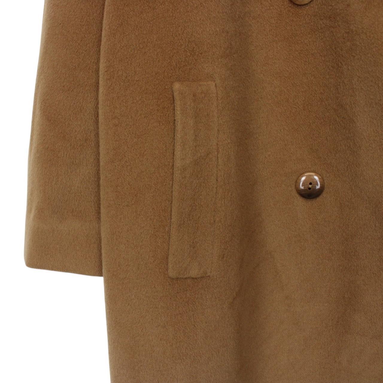 Vintage Burberry London Tan Brown Wool Blend Coat