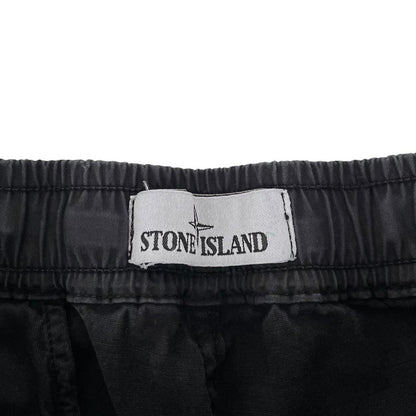 Stone Island AW 2021 Black RE-T Fit Cargo Trousers