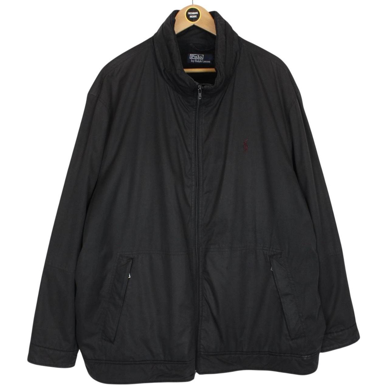 Vintage Polo Ralph Lauren Black Full Zip Jacket