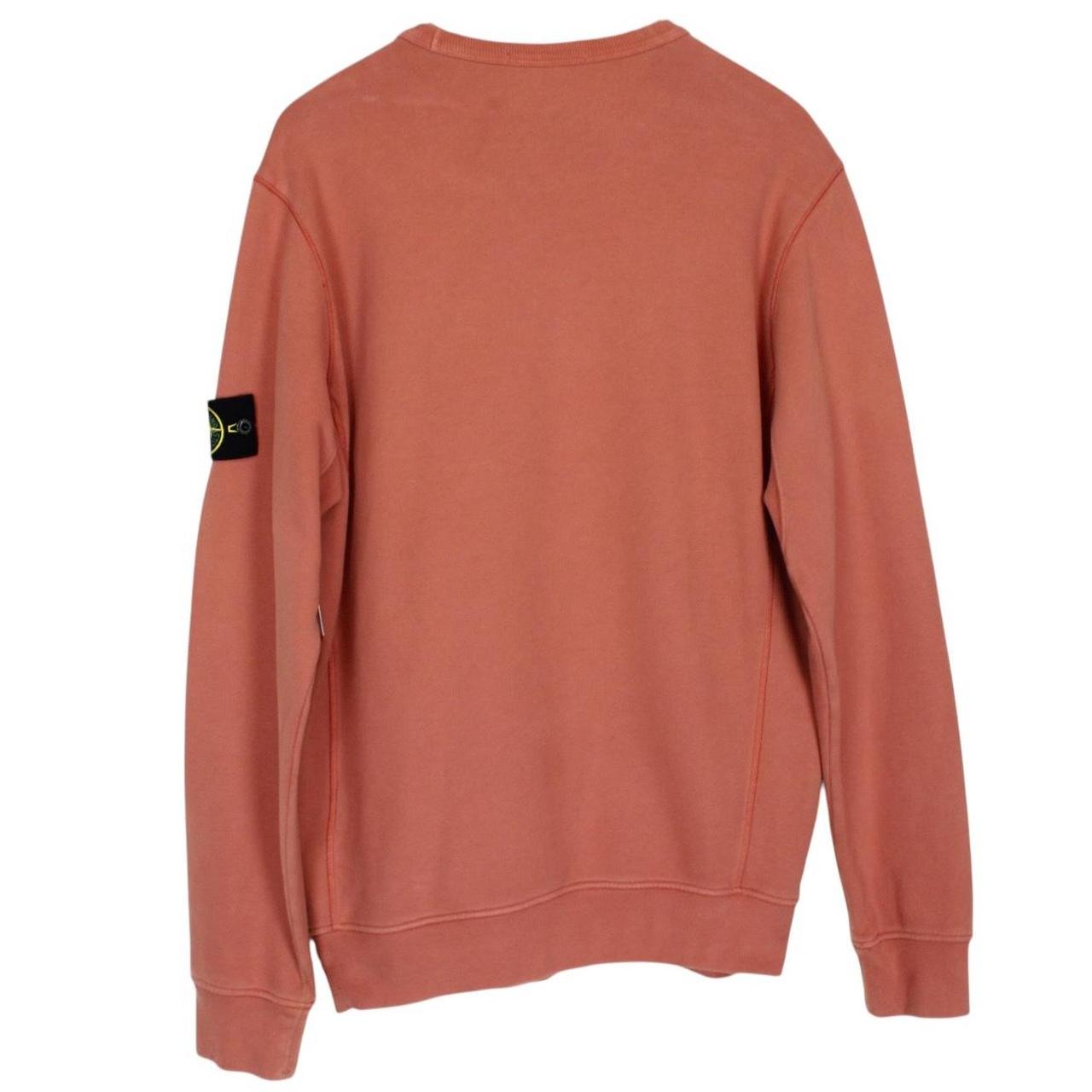 Stone Island AW 2019 Orange Cotton Sweatshirt Jumper