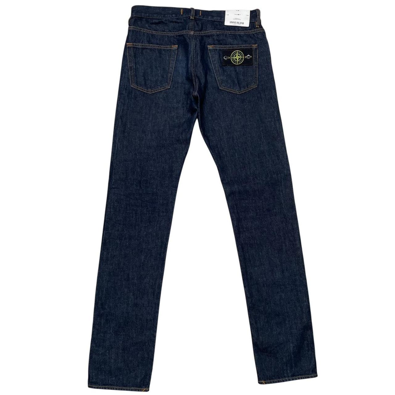 Stone Island AW 2016 Navy Blue RE-T Fit Denim Jeans