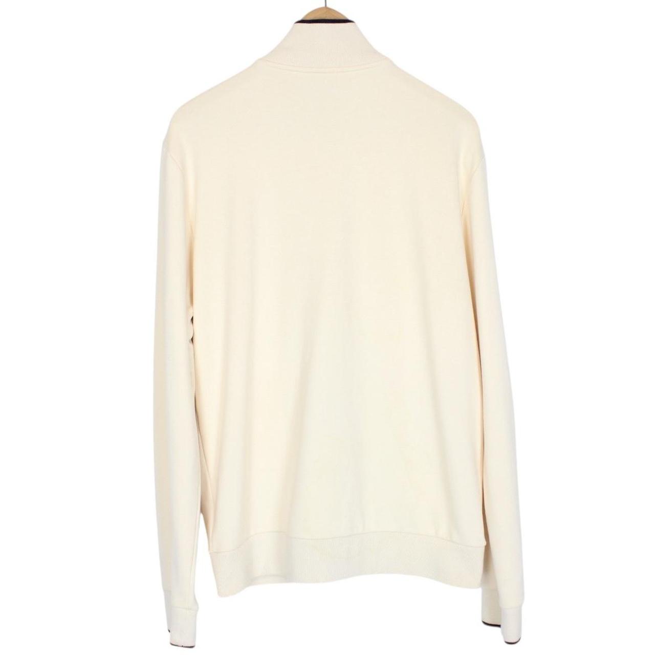 Moncler Maglia Cardigan Cream Full Zip Sweatshirt Jumper