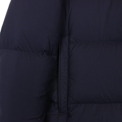Moncler Konic Navy Blue and Red Full Zip Down Jacket