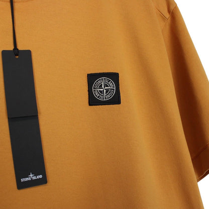 Stone Island AW 2023 Orange Short Sleeve Compass T-Shirt