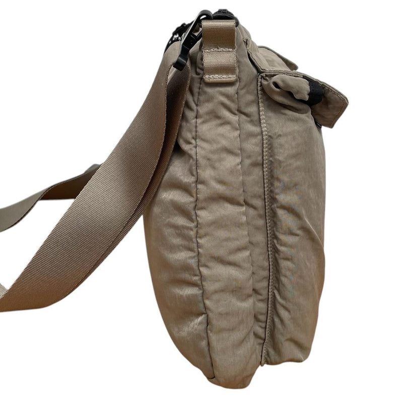 CP Company Sage Green Lens Nylon Utility Pack Crossbody Bag