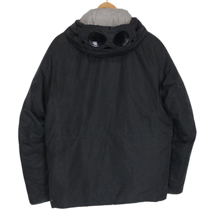 CP Company Micro-M Navy Blue Full Zip Padded Goggle Jacket