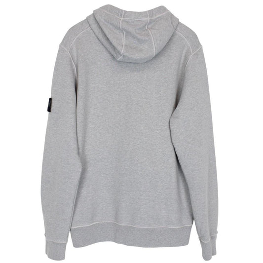 Stone Island AW 2020 Grey Cotton Hoodie Jumper