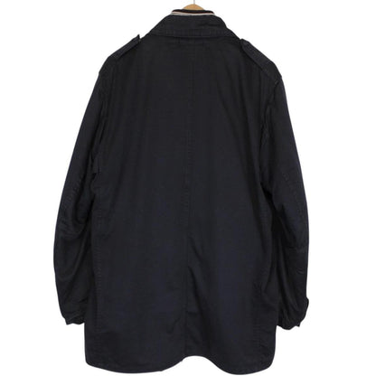 Vintage Stone Island AW 2007 Navy Blue Raso Gommato Dutch Rope Jacket