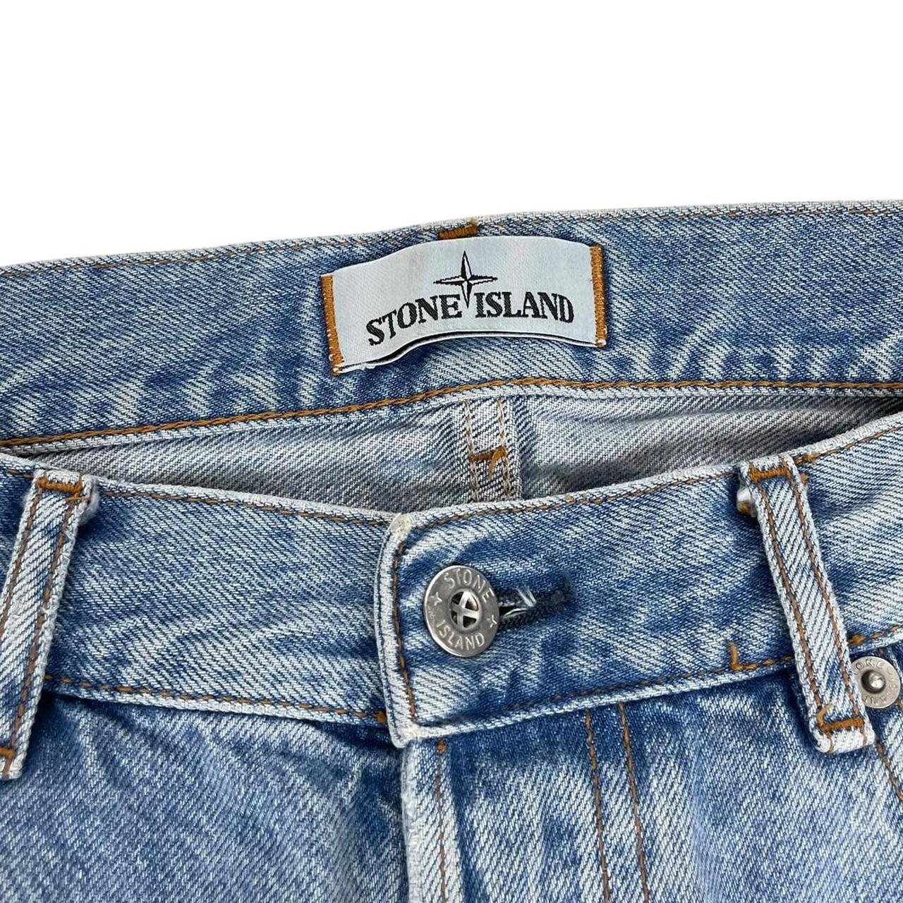 Stone Island SS 2015 Light Blue RE-T Fit Denim Jeans