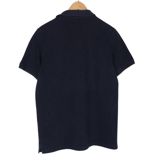 Burberry Brit Navy Blue Nova Check Short Sleeve Cotton Polo Shirt