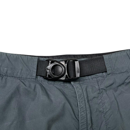 Stone Island SS 2018 Grey Bermuda Cotton Cargo Shorts