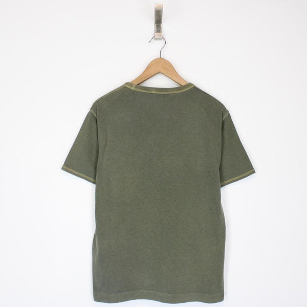 Stone Island SS 2020 Green Short Sleeve Compass T-Shirt