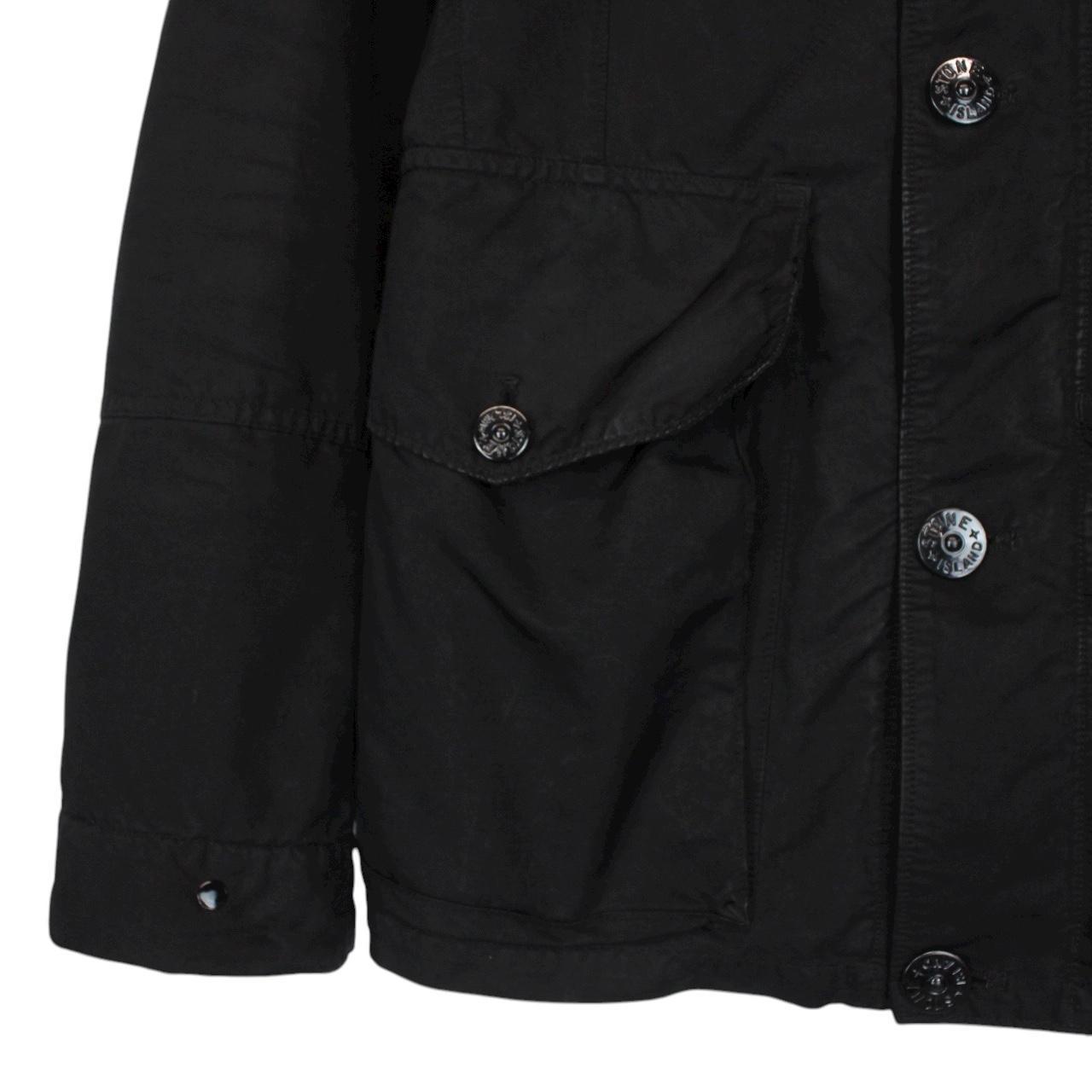 Stone Island AW 2009 Black Multi Pocket Quilted Field Jacket