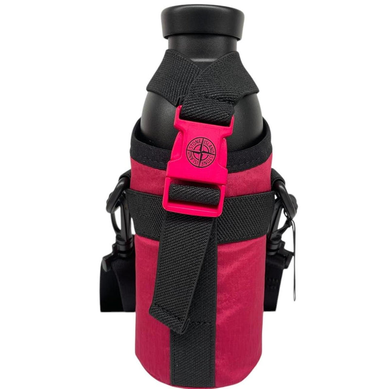 Stone Island x 24 Nylon Metal Pink and Black Stainless Steel Flask Water Bottle