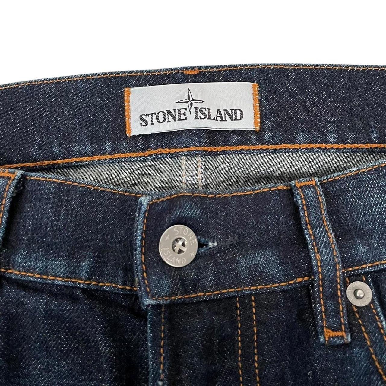 Stone Island AW 2018 Navy Blue RE-T Fit Denim Jeans