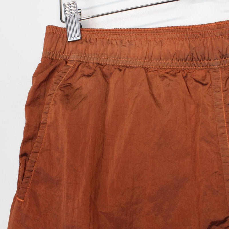 Stone Island SS 2022 Orange Econyl Nylon Metal Swim Shorts
