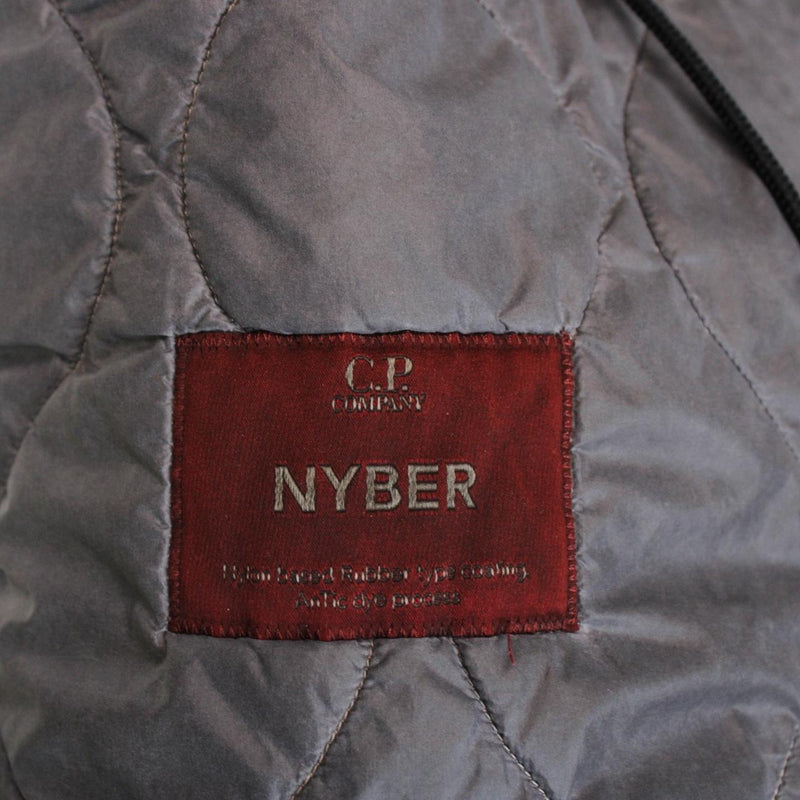 CP Company Khaki Green Nyber Quilted Field Jacket