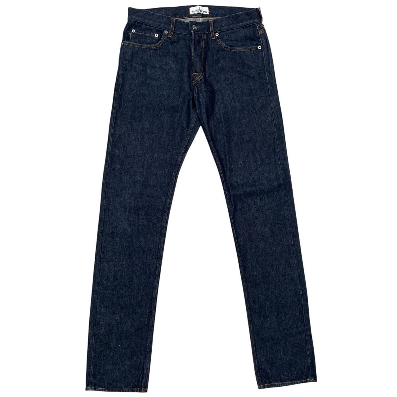 Stone Island AW 2016 Navy Blue RE-T Fit Denim Jeans