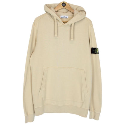 Stone Island AW 2019 Beige Cotton Hoodie Jumper