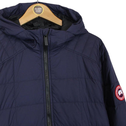 Canada Goose Wilmington Navy Blue Pullover 1/4 Zip Down Jacket