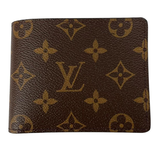 Louis Vuitton Multiple Brown Monogram Leather Wallet