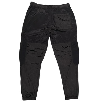 Stone Island SS 2019 Black RE-T Fit Nylon Cargo Trousers