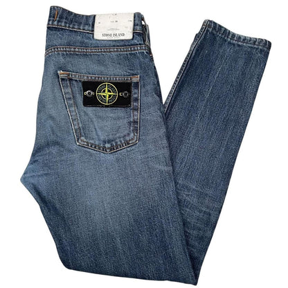 Stone Island AW 2015 Blue Slim Fit Denim Jeans