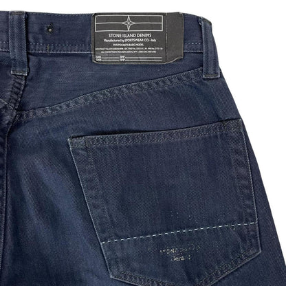 Vintage Stone Island Denims AW 2008 Navy Blue RE-T Fit Denim Jeans