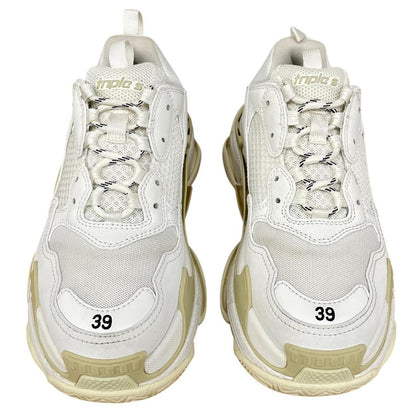 Balenciaga Triple S White Mesh Trainers