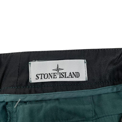 Stone Island Green RE-T Fit Cargo Trousers