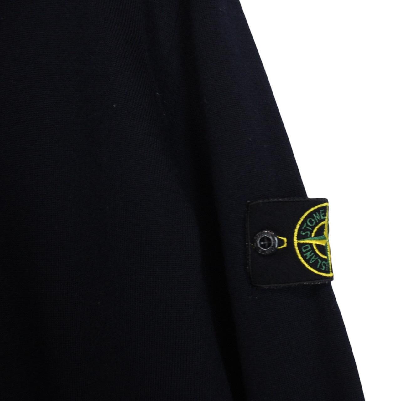 Stone Island AW 2020 Black Wool Knit Jumper