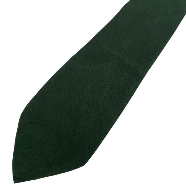 Vintage 80s Gucci Green Silk Tie